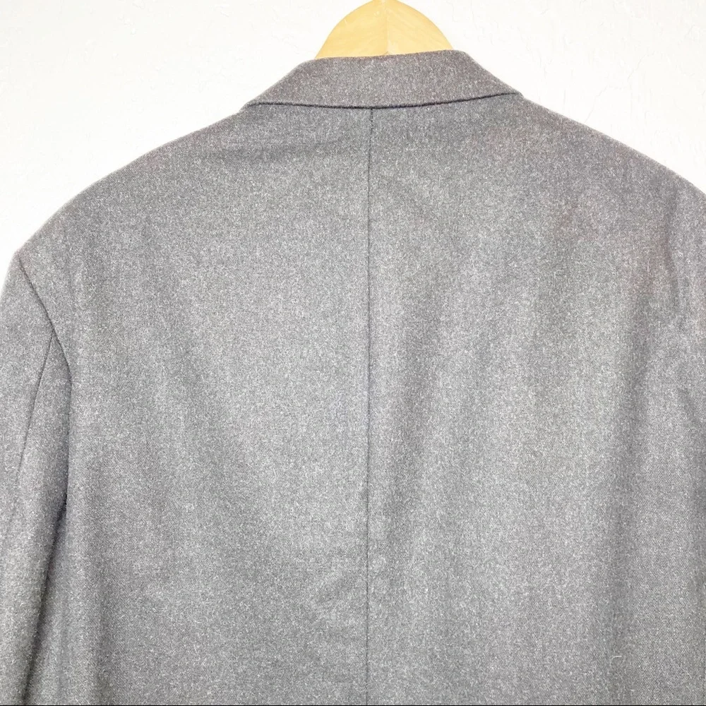 Oscar De La Renta Menswear Cashmere Black Blazer